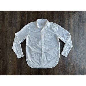 Buck Mason Mainstay Cotton Button Down Shirt in White - Size XS, NWT